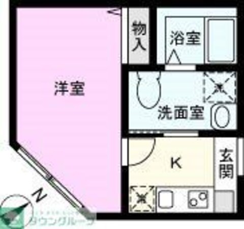 キャメルWARABIの物件間取画像